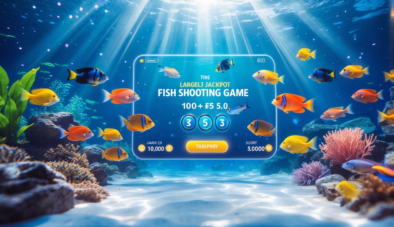 Game Tembak Ikan Jackpot Terbesar: Menangkan Hadiah Fantastis